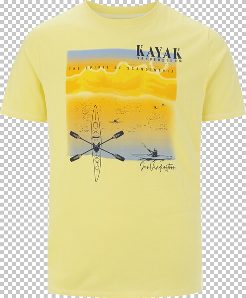 T-Shirt HEYFAR hellgelb