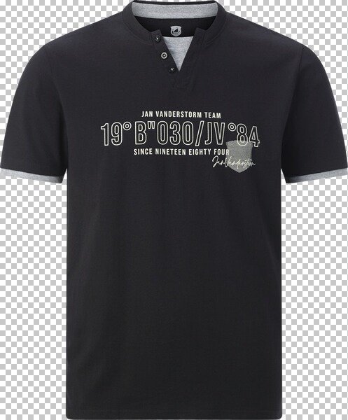 T-Shirt LARSBERG schwarz