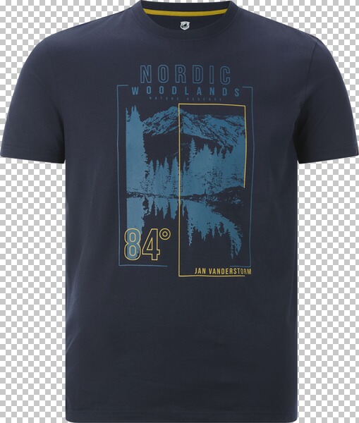 T-Shirt MAGNUSVIK dunkelblau