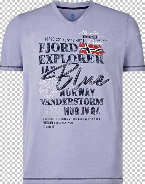 T-Shirt NORDGER hellviolett