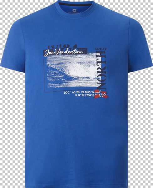T-Shirt PITTER royalblau