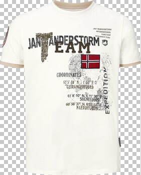 Jan Vanderstorm Men's T-Shirt Sölve, Grey, 4XL Jan Vanderstorm Men's T-Shirt Sölve, Grey, 4XL
