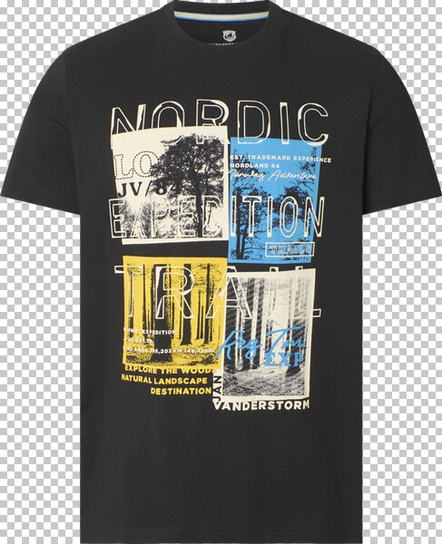 T-Shirt TANDRUP schwarz