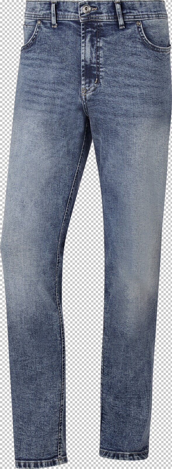 Jan Vanderstorm Tiefbundjeans INO blau