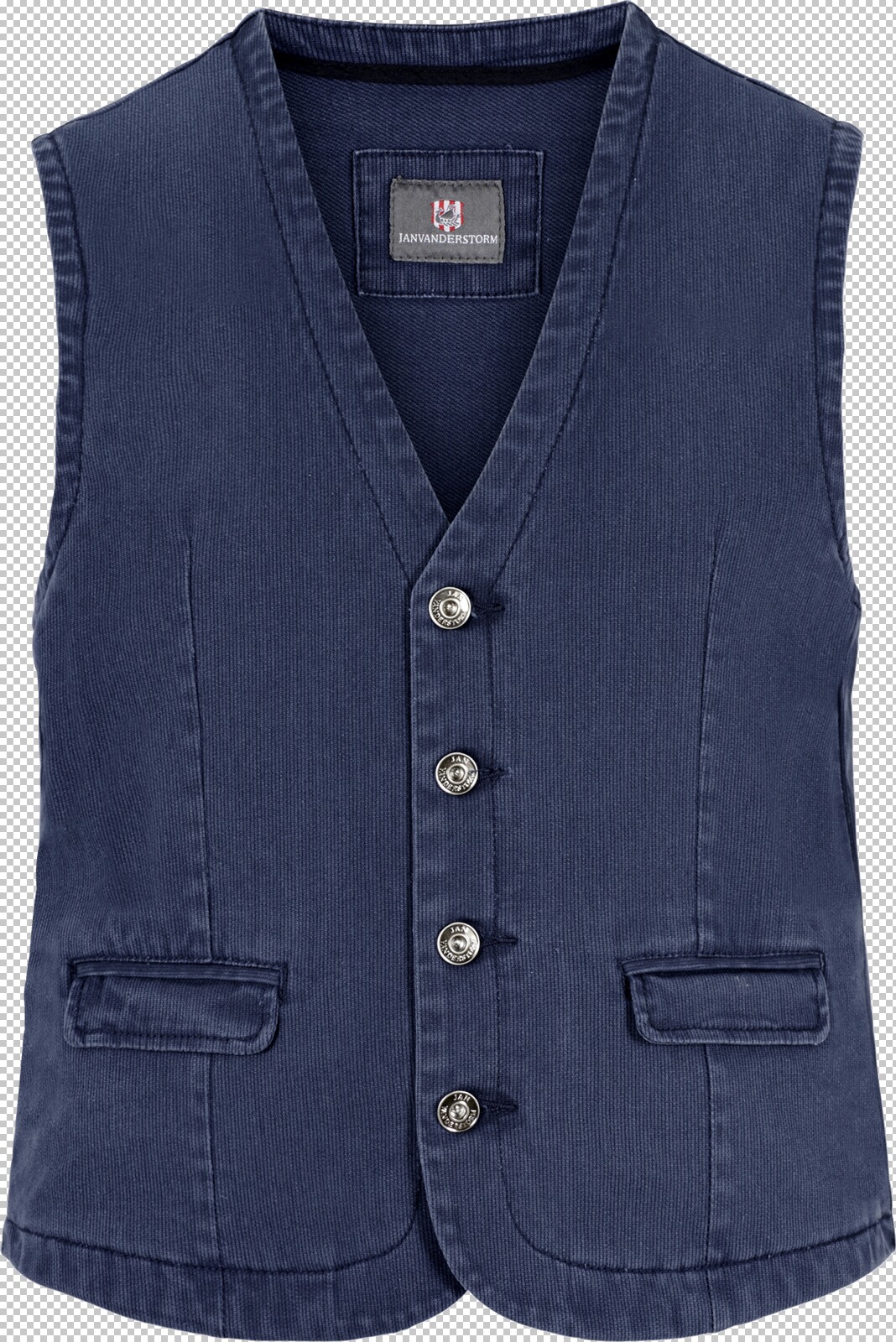 Jan Vanderstorm Weste TORELL blau