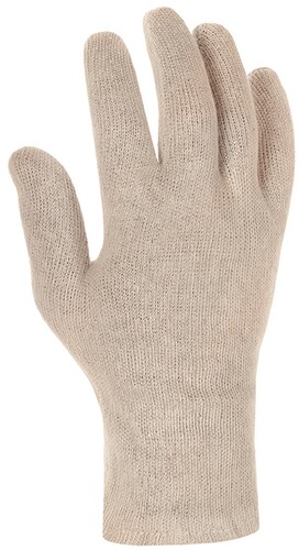 Baumwolltrikot-Handschuh leicht 10