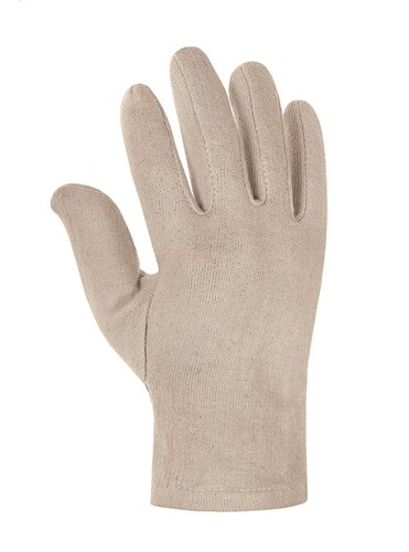 Baumwolltrikot-Handschuh, schwer 