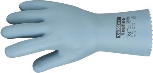 Fliesenleger-Handschuhe Blau 10