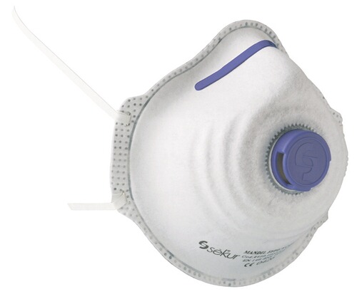 Geruchsschutzmaske FFP2/Combi/V mit Cool Down Ausatemventil FFP2/Combi/V mit Cool Down Ausatemventil  | 12 Stück