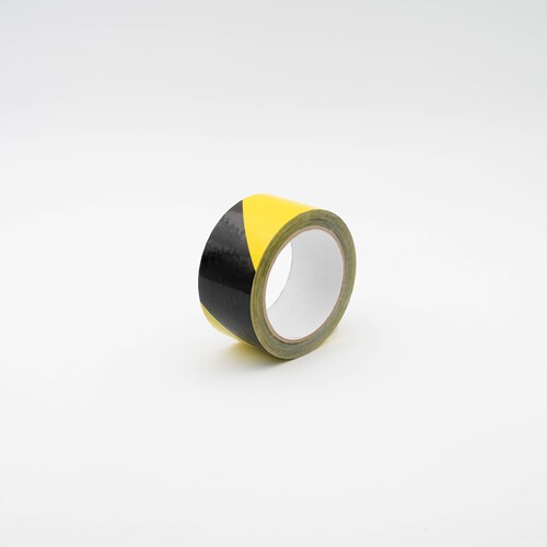 Markierungsband 66 m | schwarz/gelb