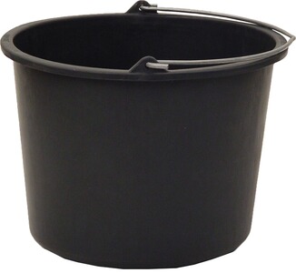 bauCompany 24 Webshop | Mörteleimer schwarz