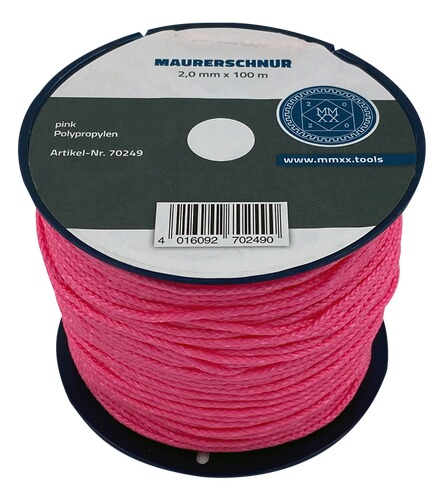 Lot-Maurerschnur 100 m | pink
